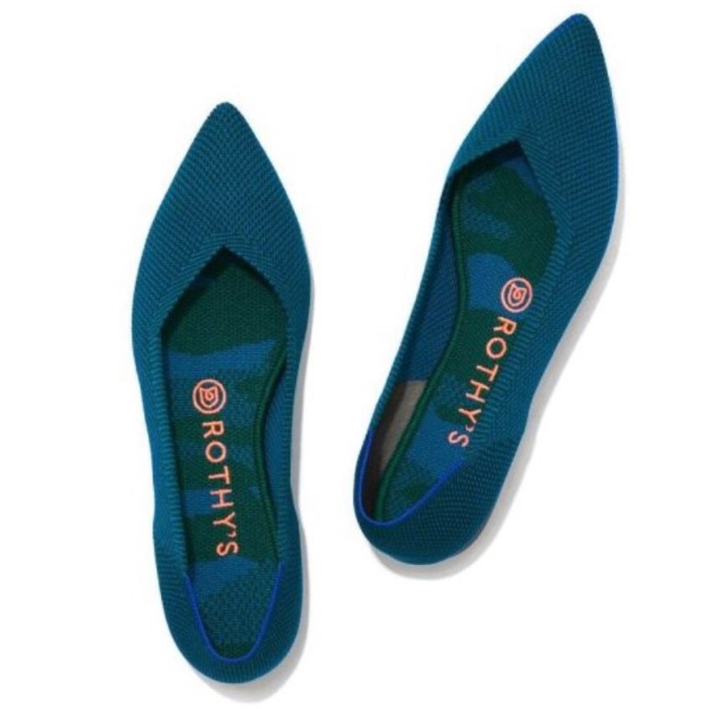 Rothy’s The Point Flats - Like new!! Retired color!